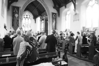 Harvest Festival with thanksgiving for birth of Oscar Warren